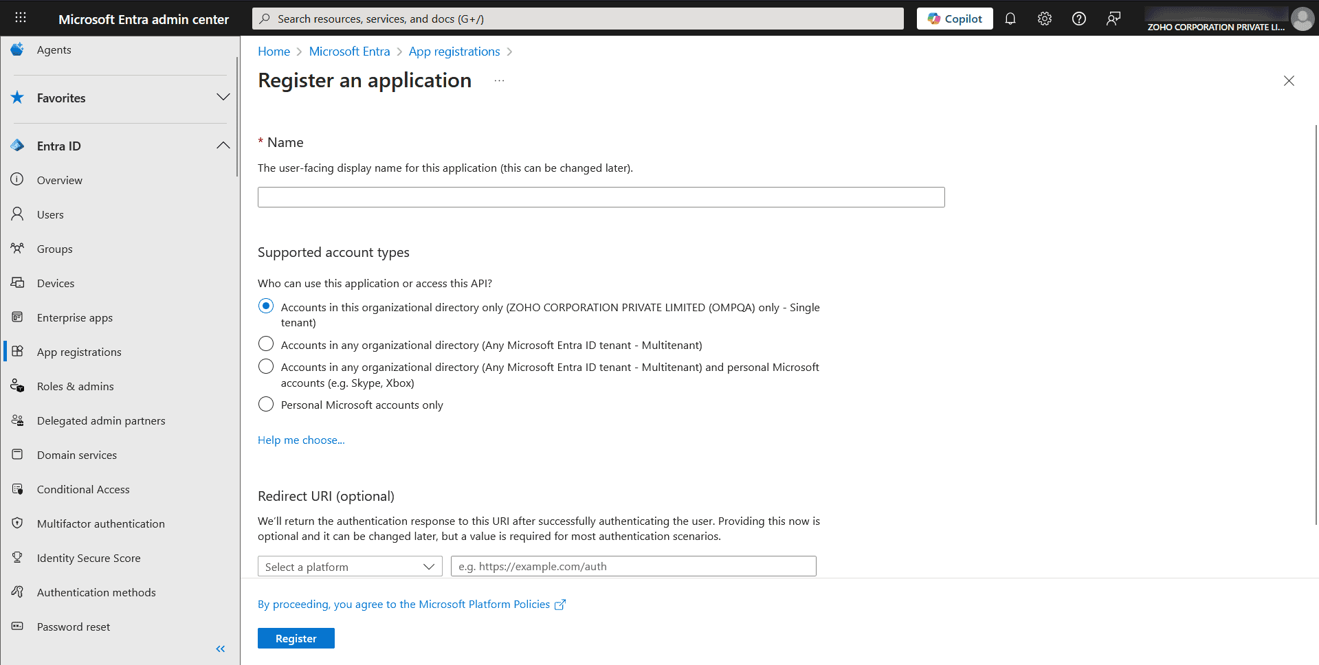 Configuring and managing