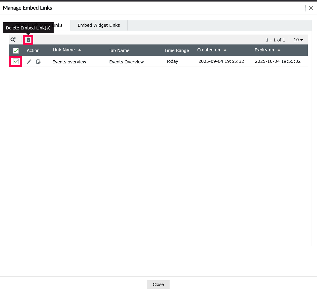 Customize Dashboard Views