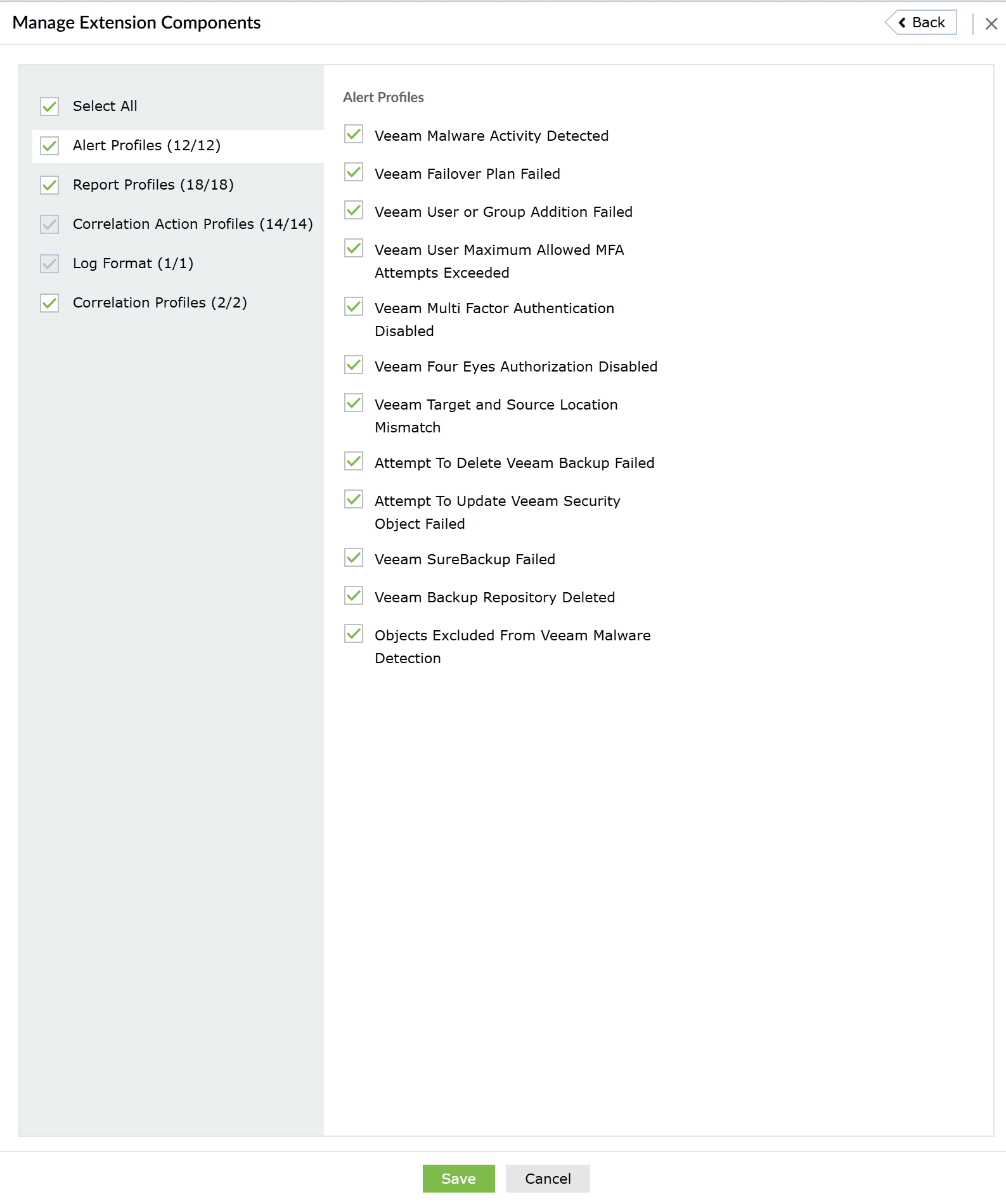 Customize Extensions