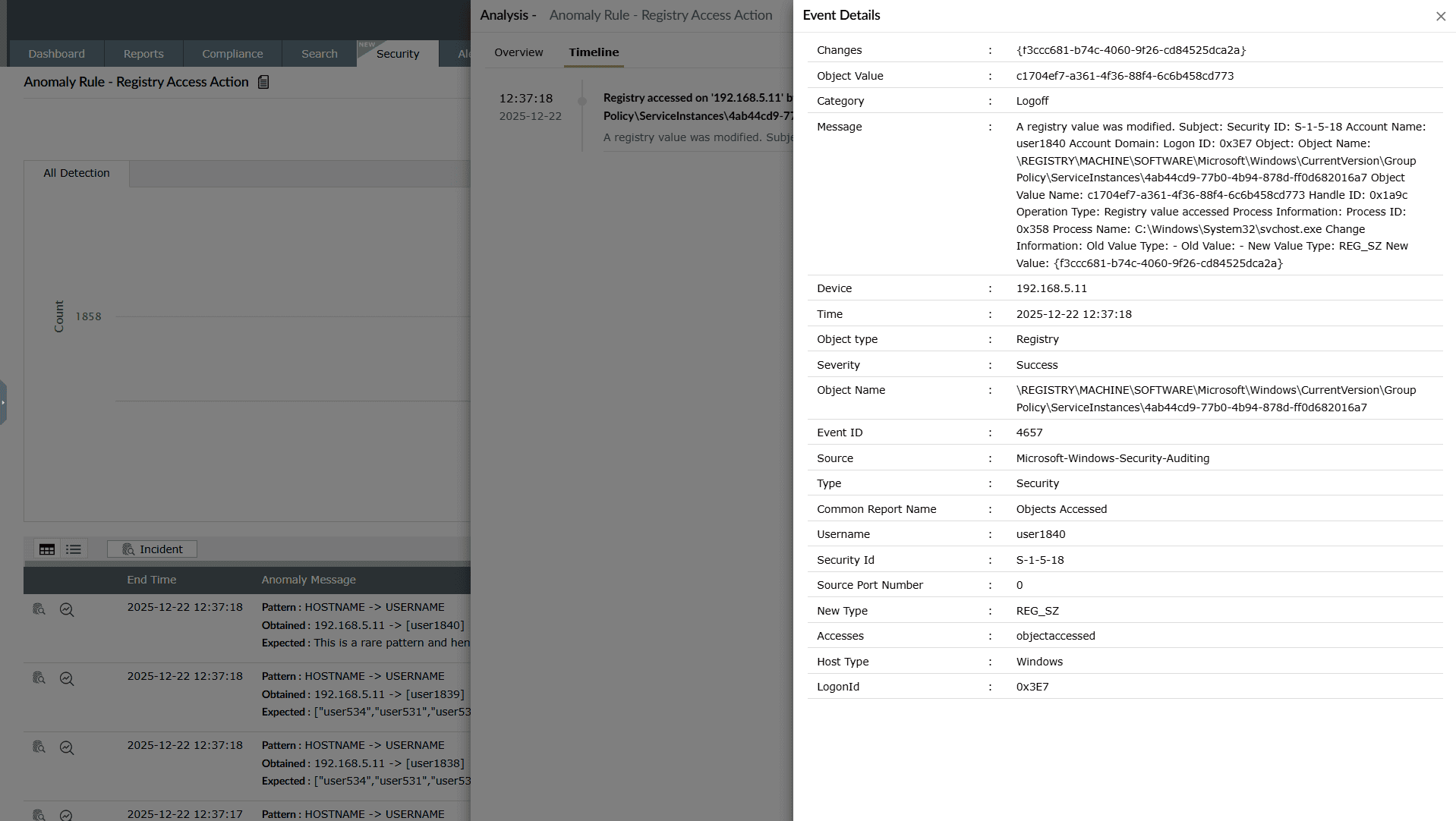 Rule scheduled reports in the manage rules module