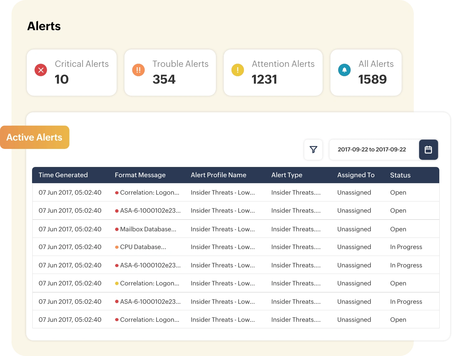 User identity mapping in Log360 UEBA
