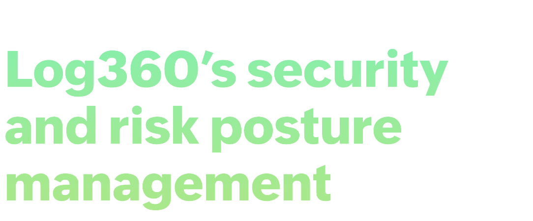 security and risk posture management