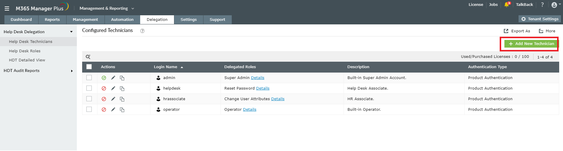 Add New Technician Add New Technician