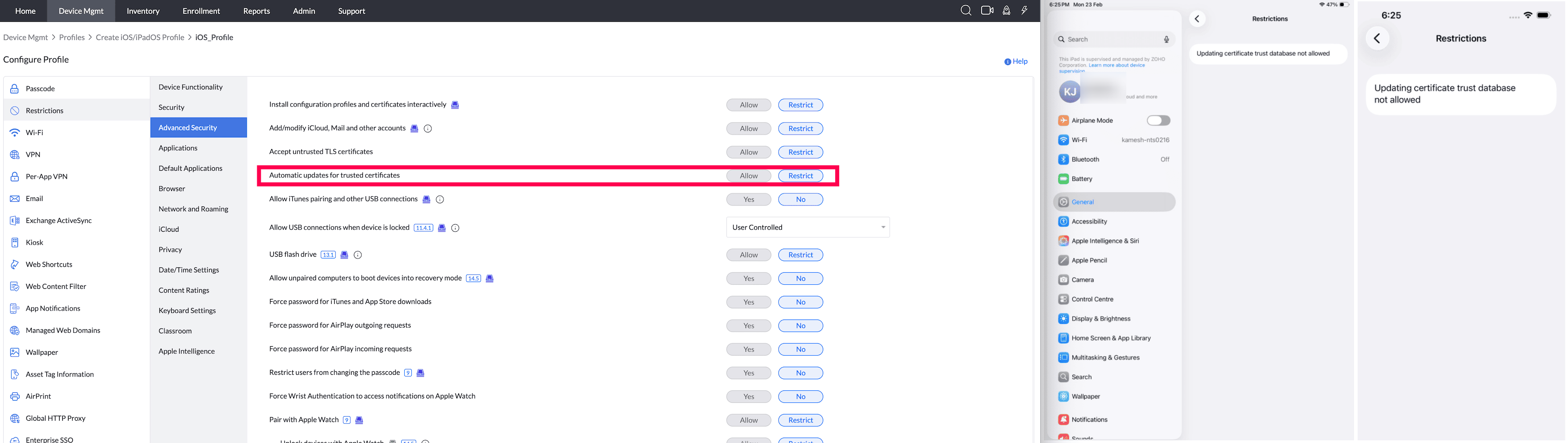 automatic updates