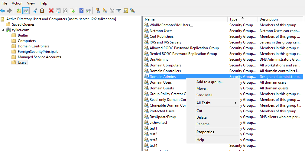 Microsoft Active Directory Integration Step 17
