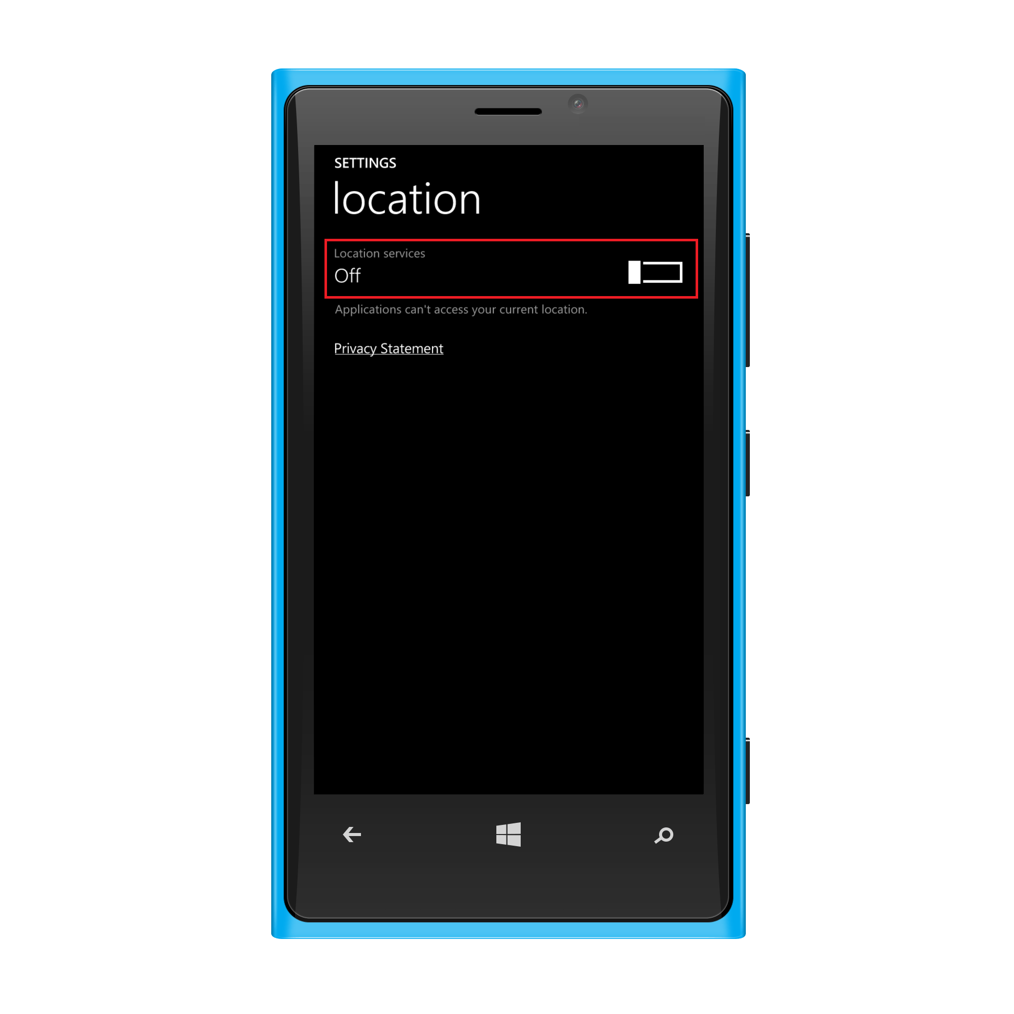 Enabling Location Services for Geotracking Windows phone