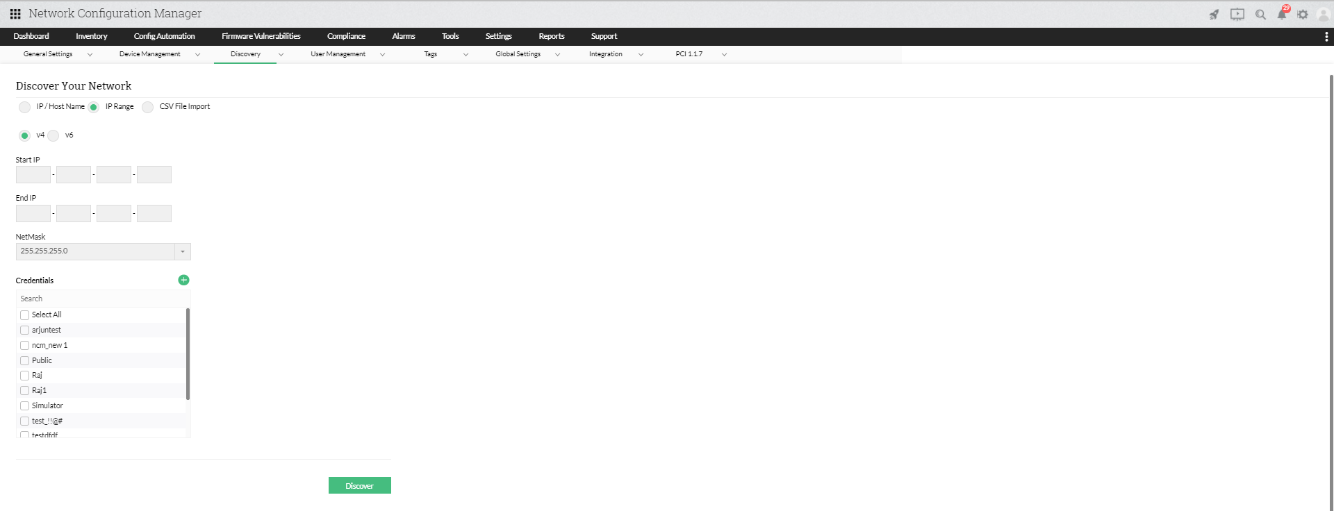 discover snmp device