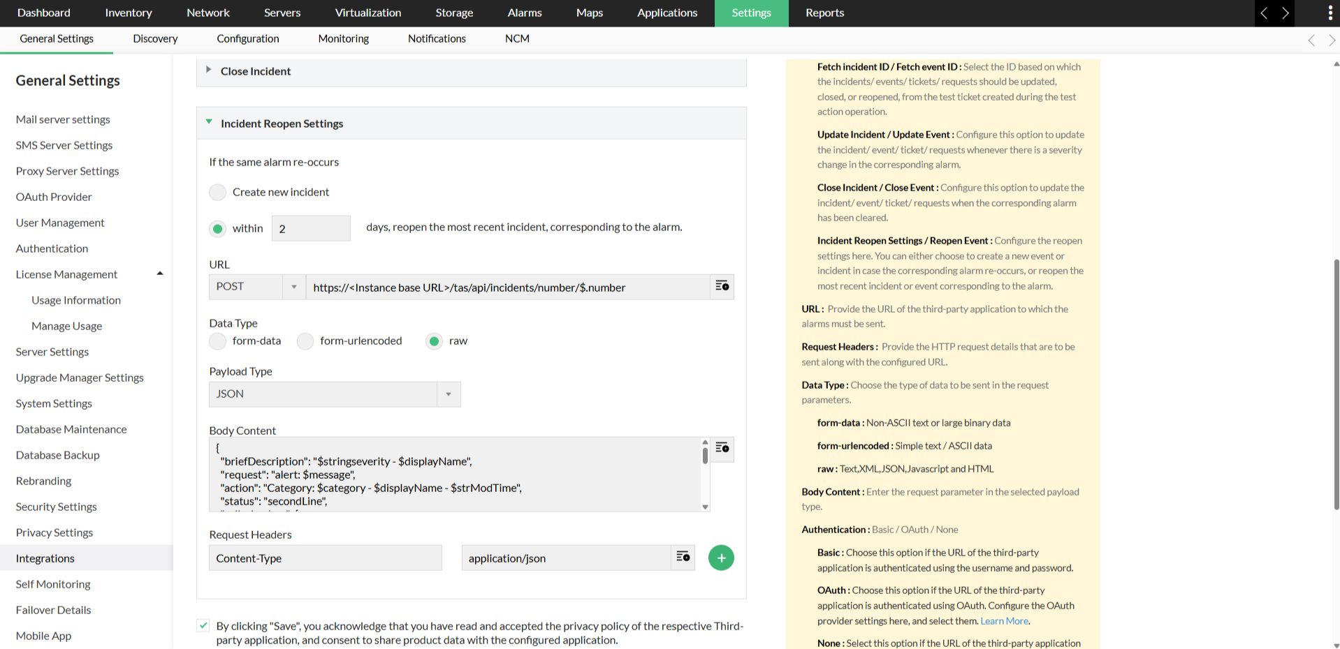 opmanager-topdesk-reopen-incident