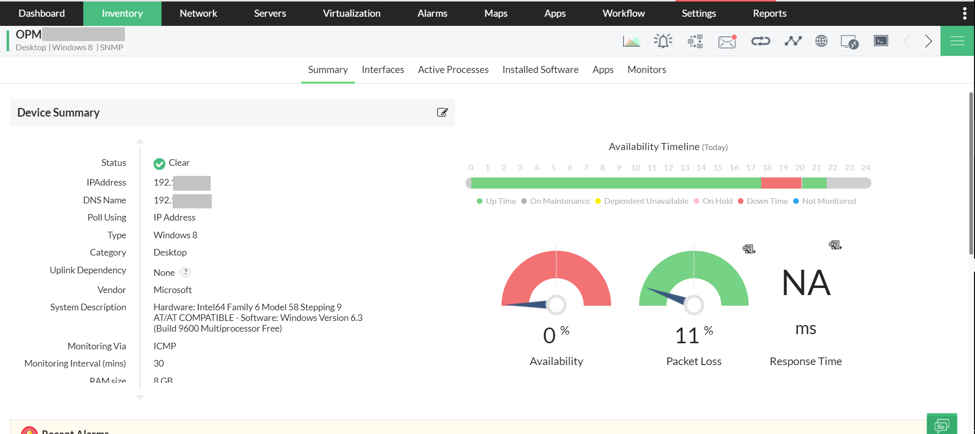 Enterprise Monitoring Tools - ManageEngine OpManager