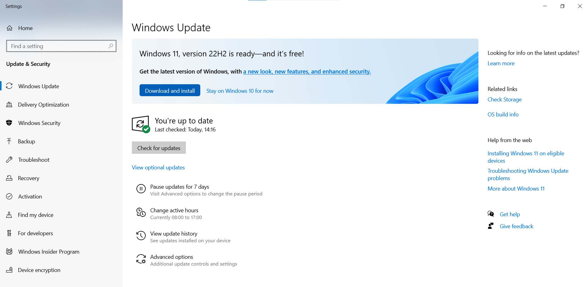 Windows 11 is available