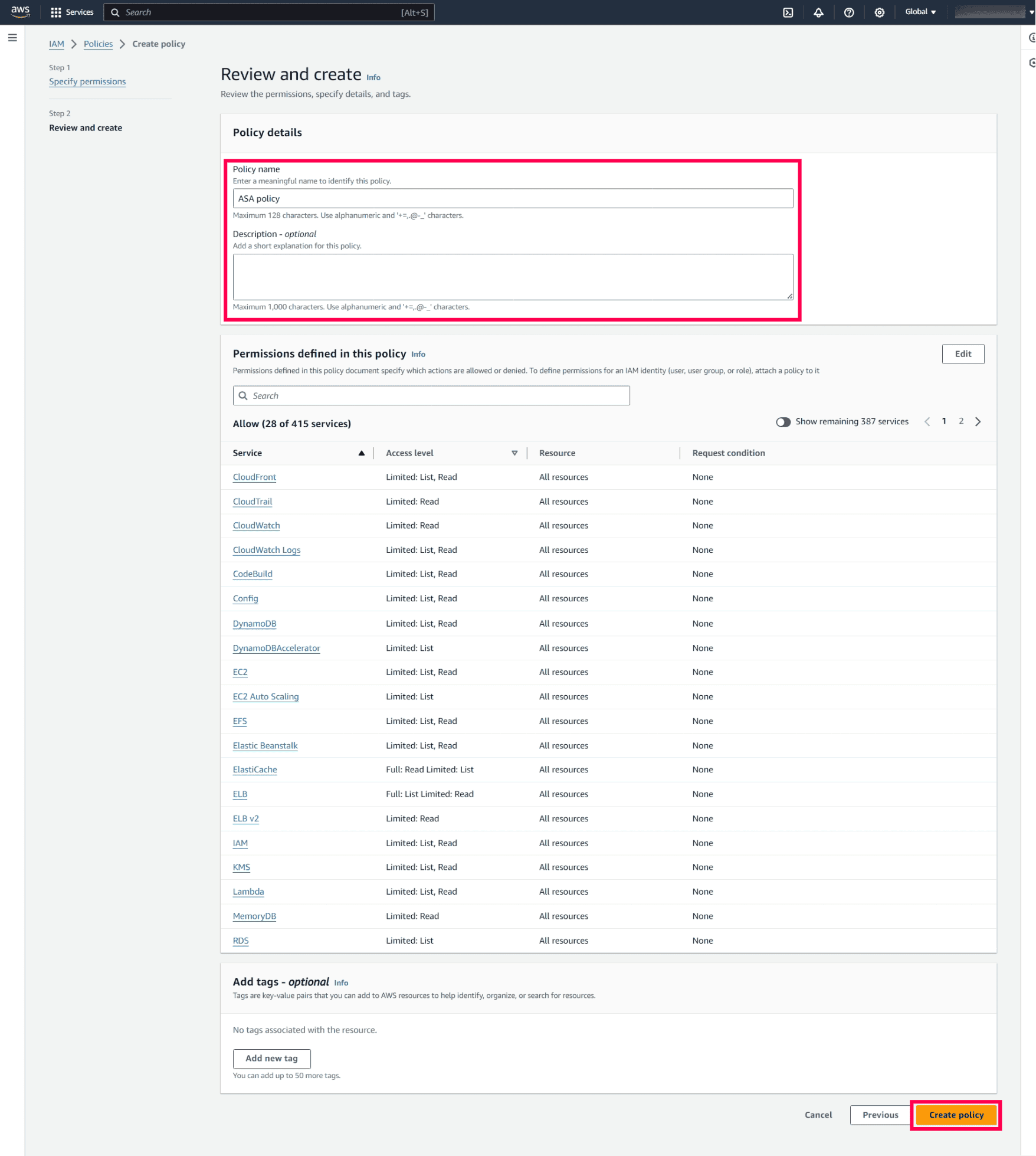 Attack Surface Analyzer for Amazon Web Services