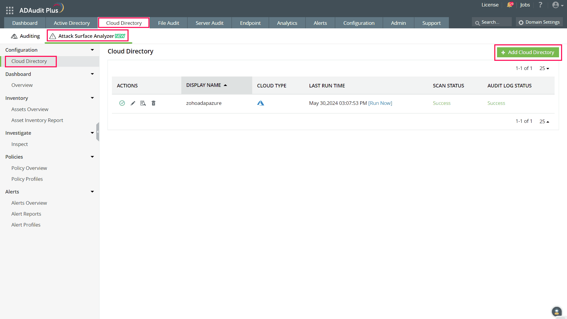 Attack Surface Analyzer for Azure Cloud