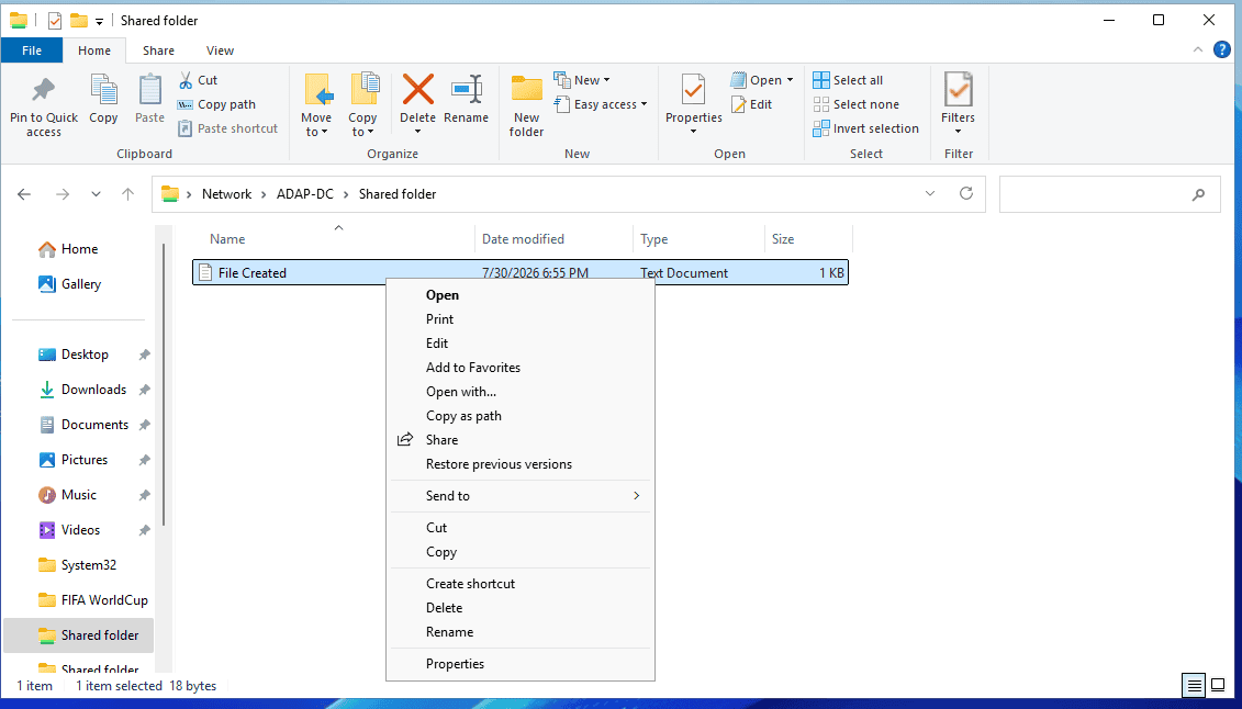 Access file properties with Windows Explorer