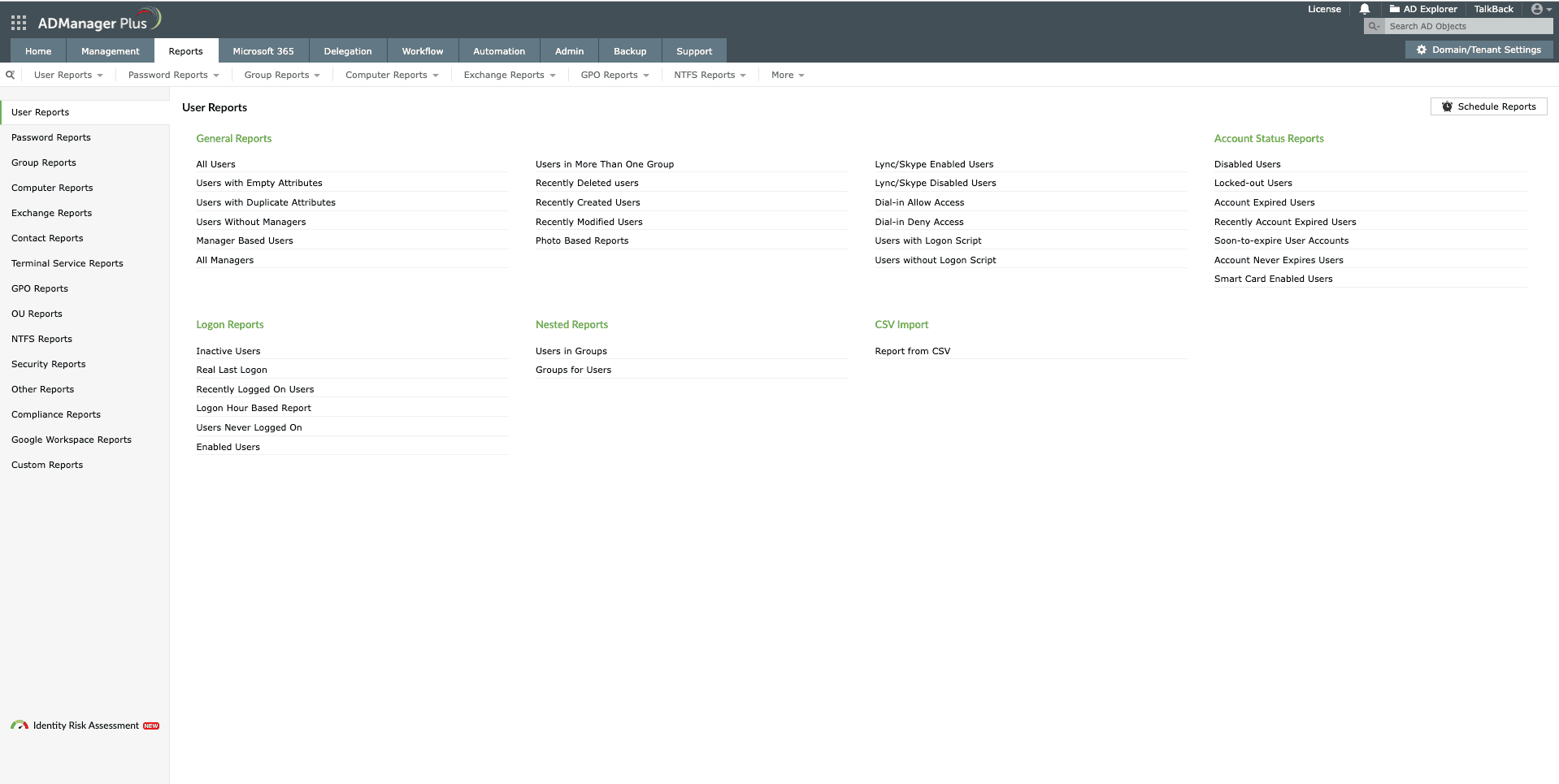 Simplify Active Directory enumeration with comprehensive reports