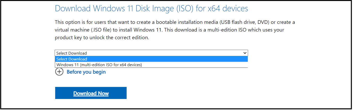 Windows 11 ISO - ManageEngine OS Deployer