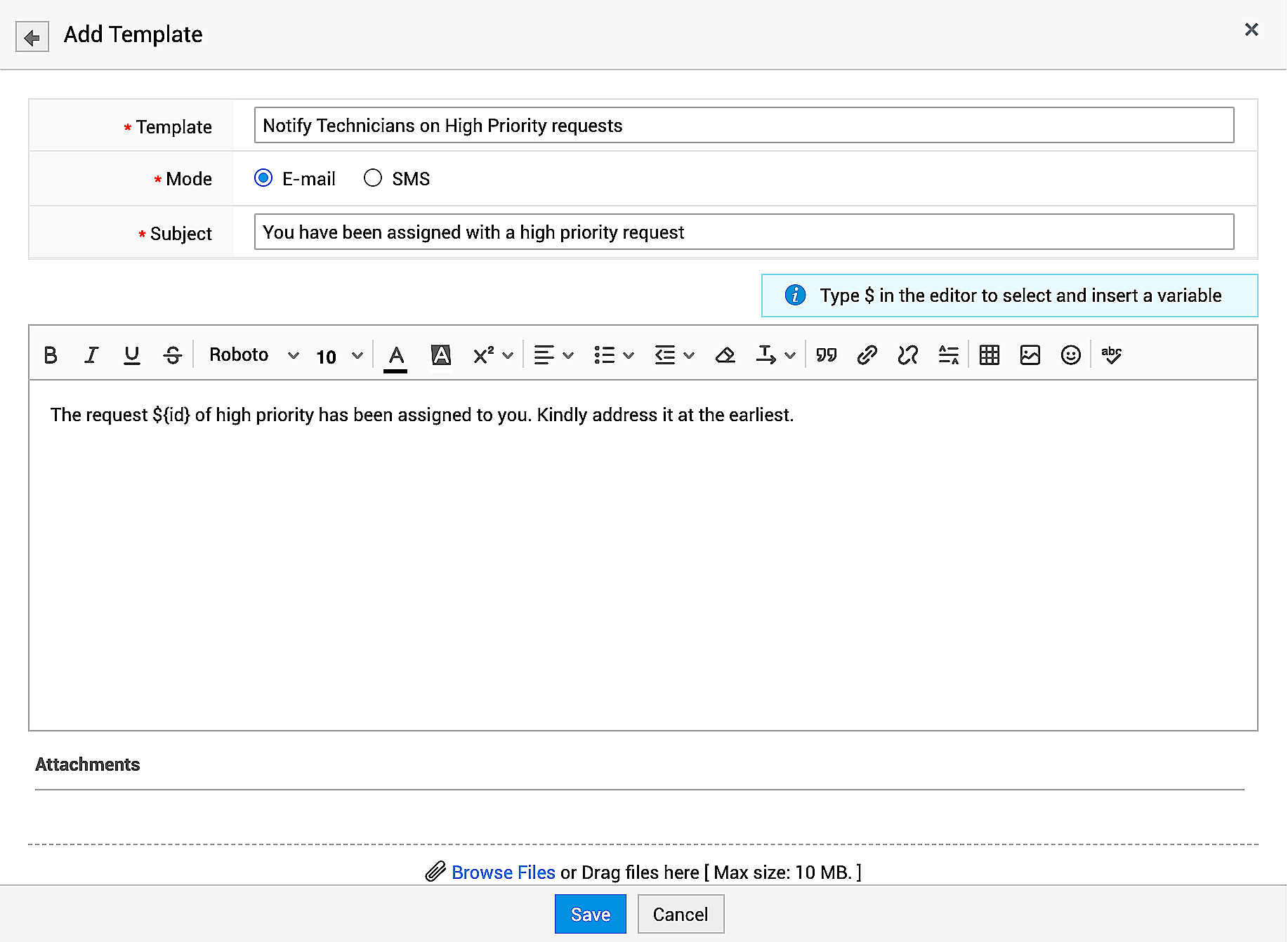 requests custom triggers 5