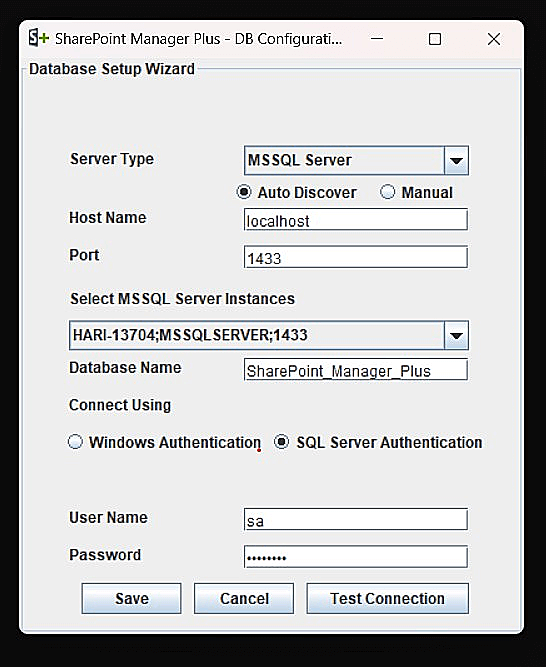 Move database and/or data