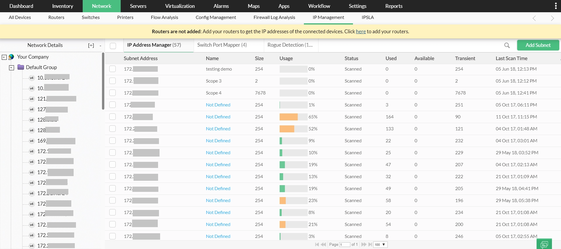 IT Infrastructure Management (ITIM) Services - ManageEngine OpManager Nexus