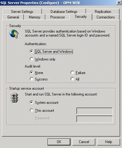 Configura la base de datos
