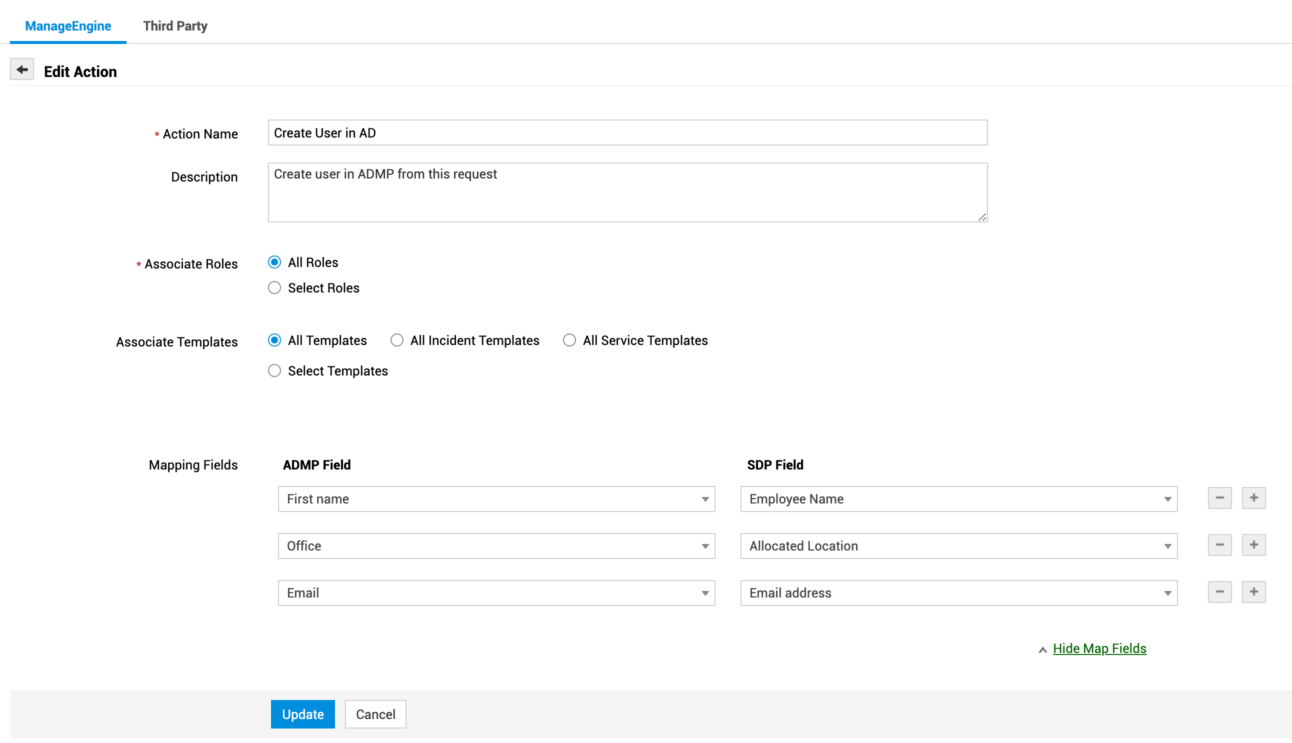 Integración con ADManager Plus
