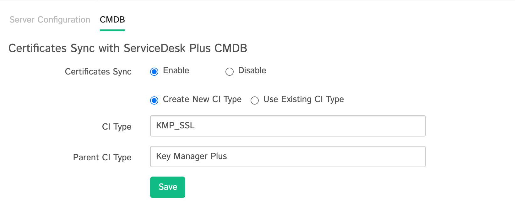 Integration von Key Manager Plus mit ServiceDesk Plus