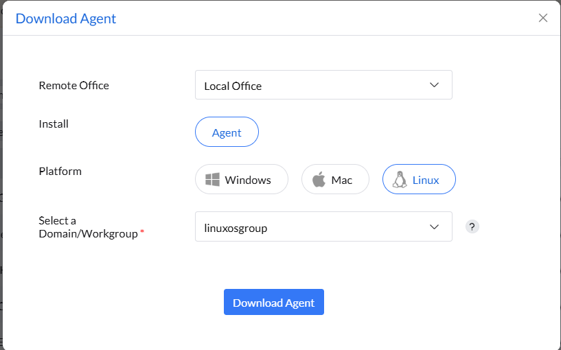 Linux Agent 安装 | ManageEngine Vulnerability Manager Plus