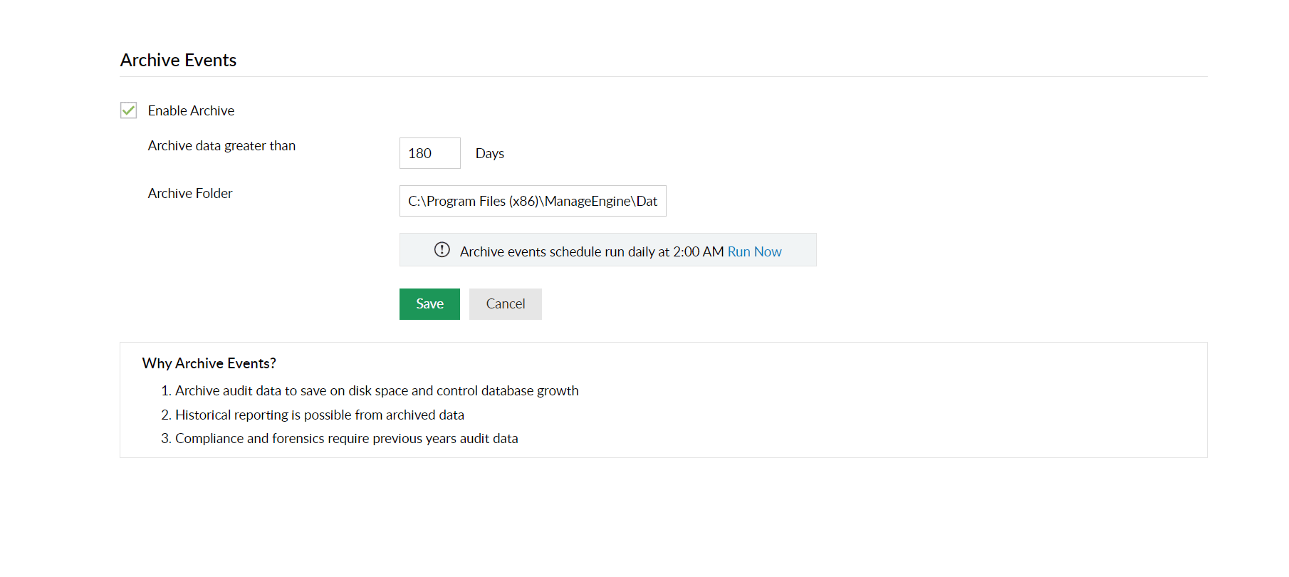Monitor file and folder accesses