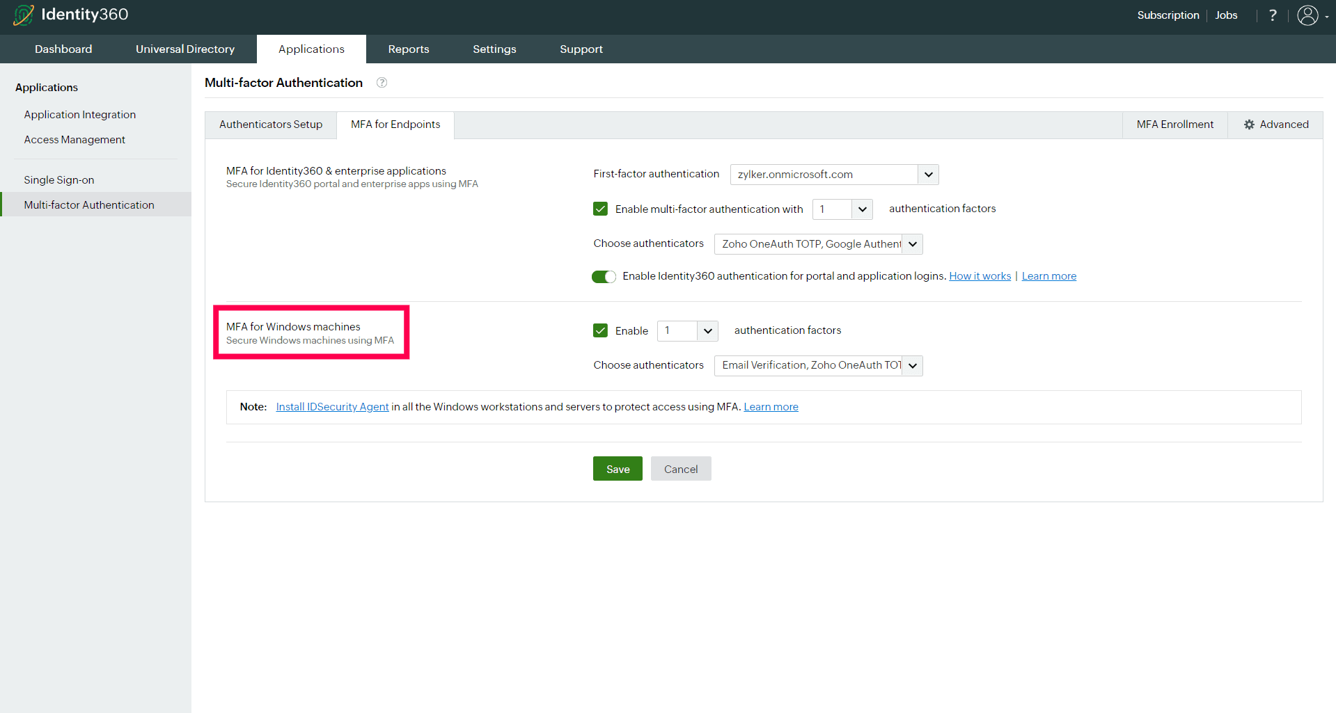 IDsecurity-agent-manual-installation