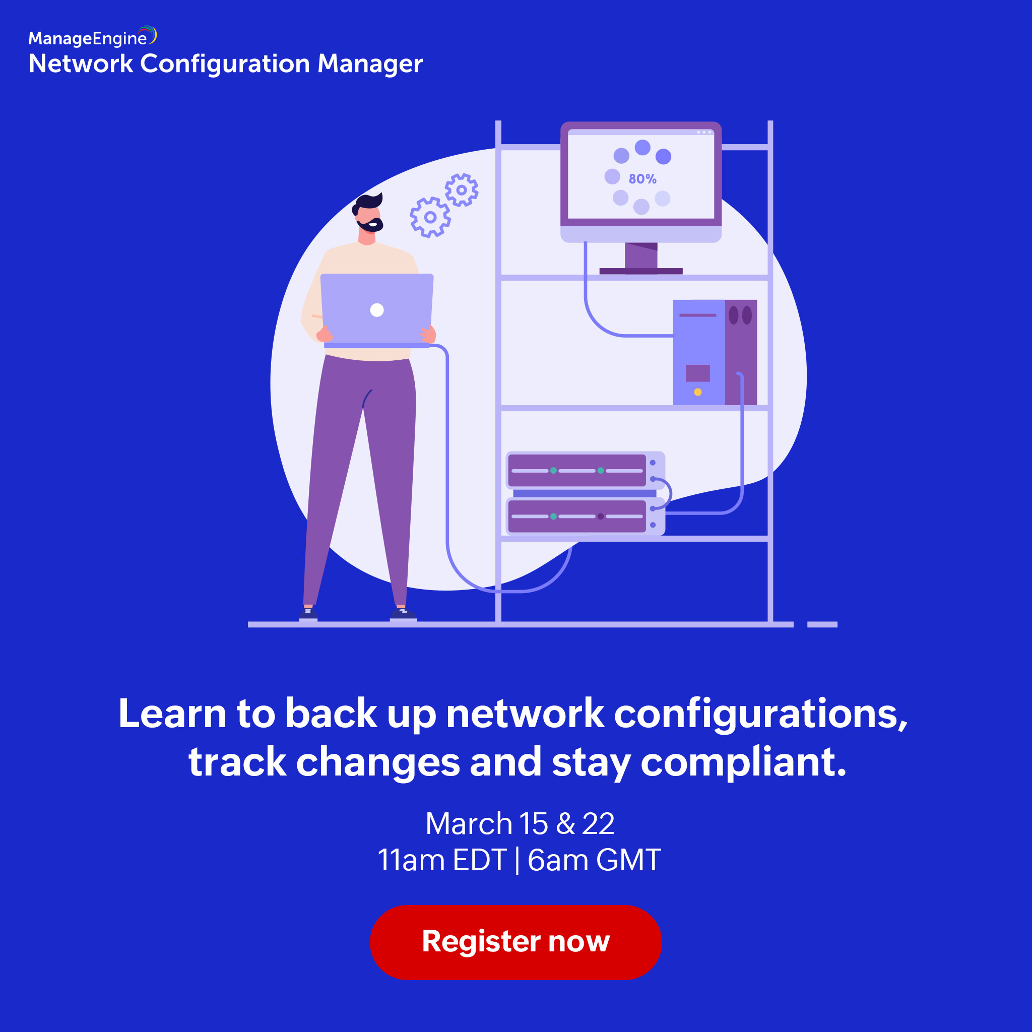 Network Configuration Manager  webinar banner