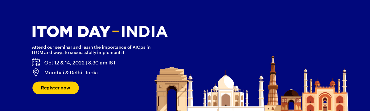 ITOM day INDIA banner