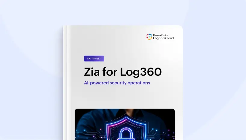 Zia for Log360