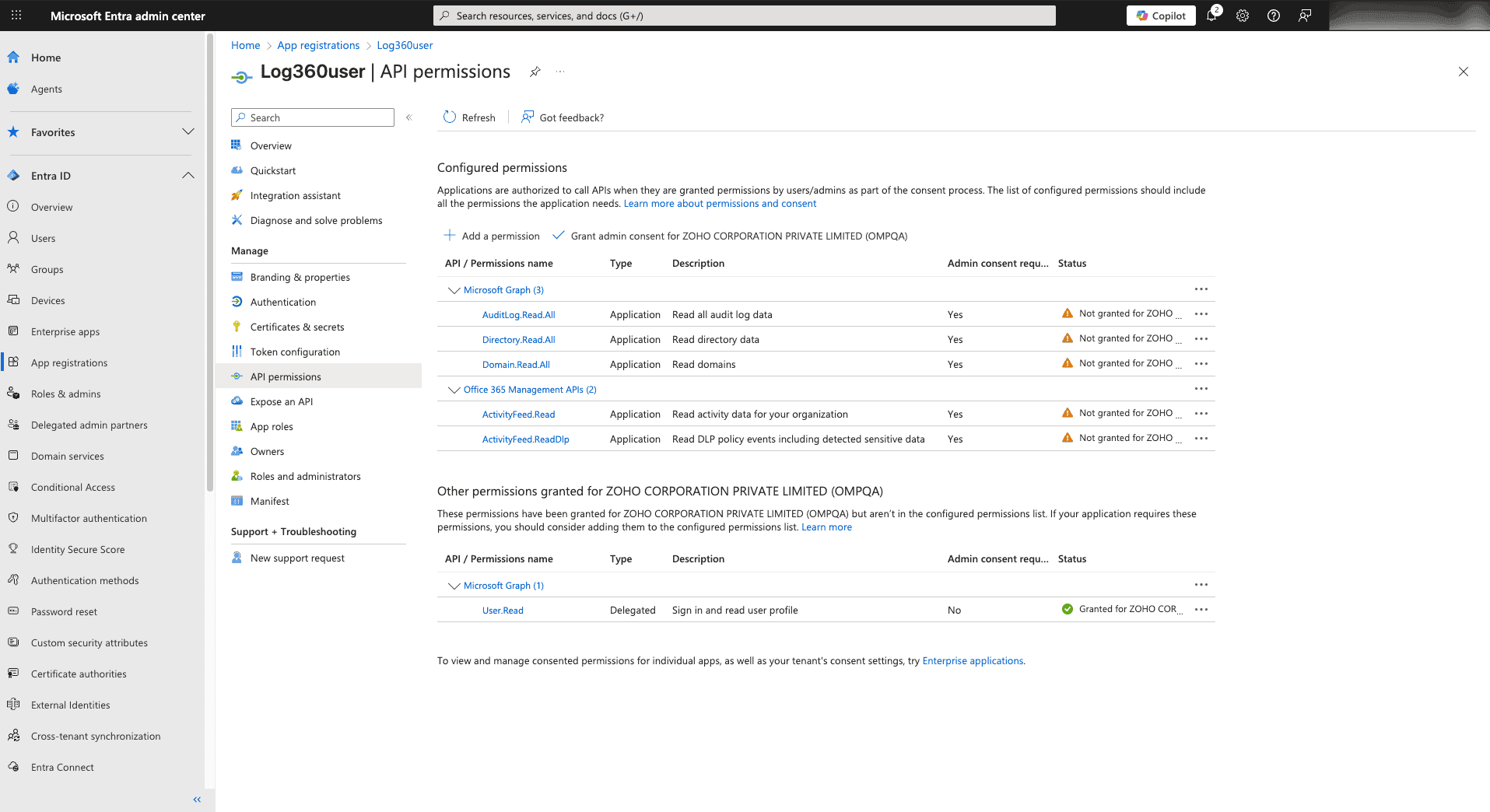 Configuring and managing