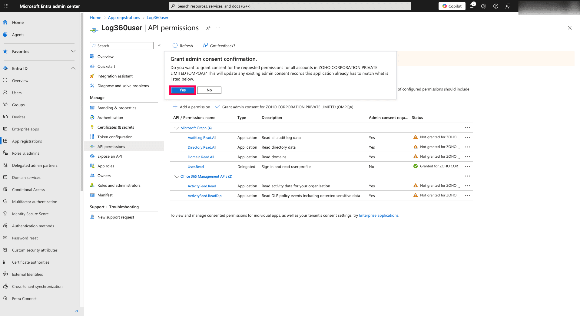 Configuring and managing
