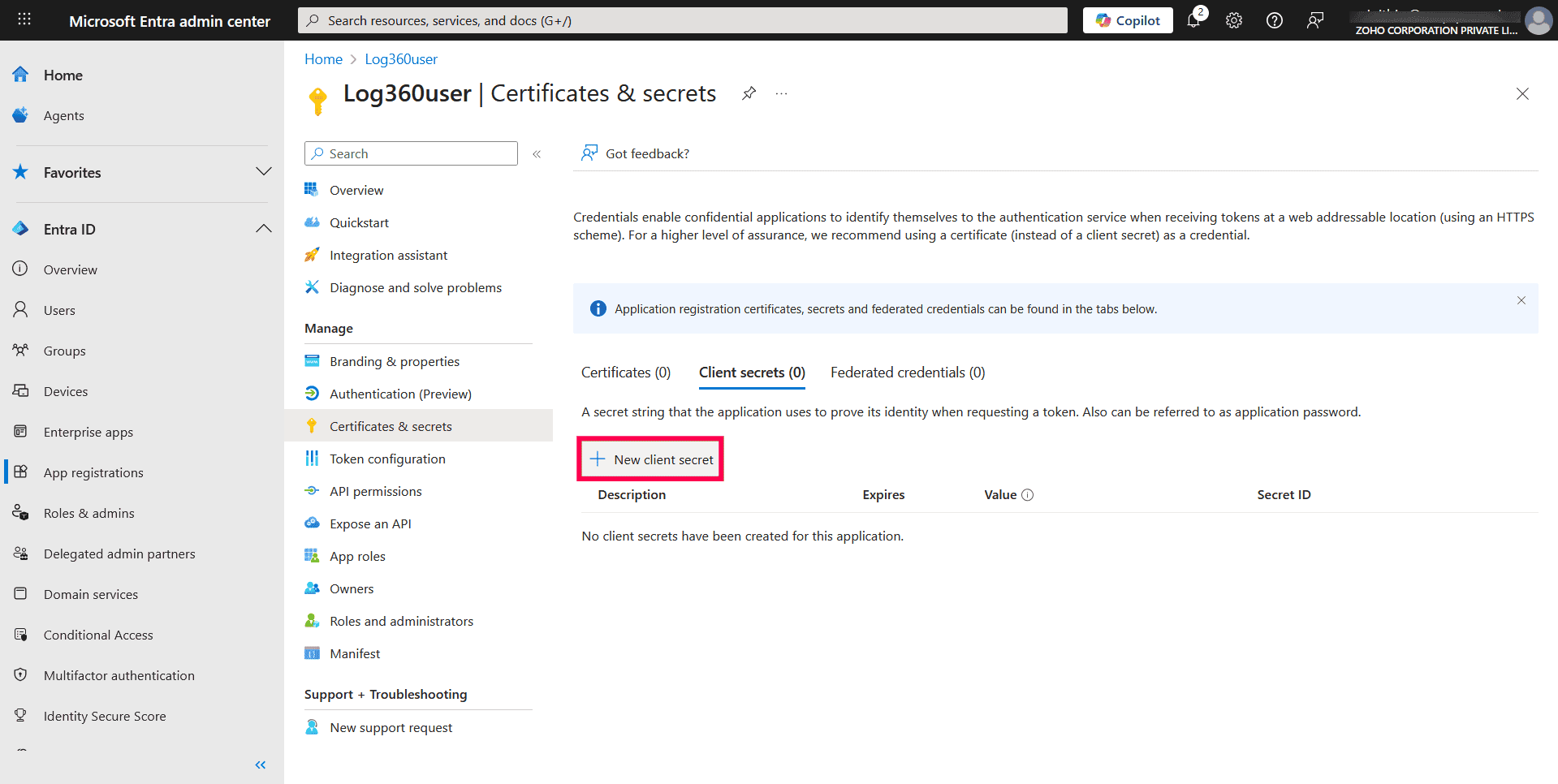 Configuring and managing