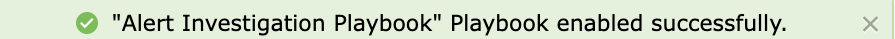 Manage playbooks