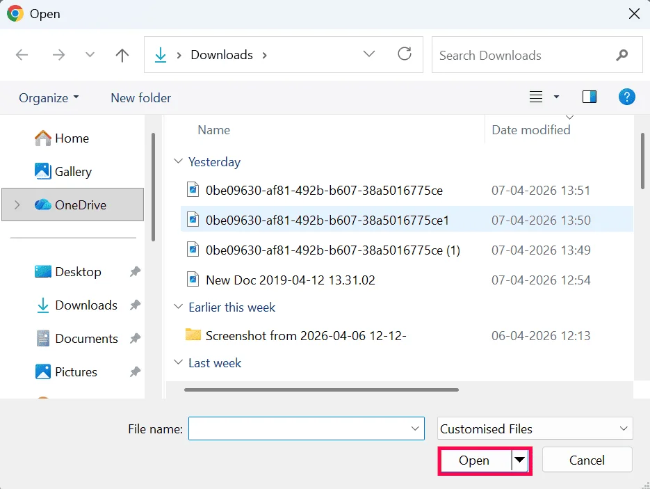 Adding a service icon with agent-based service option