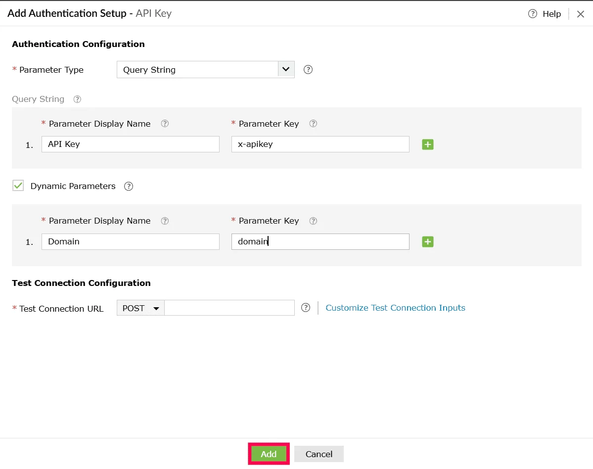 Adding the authentication setup