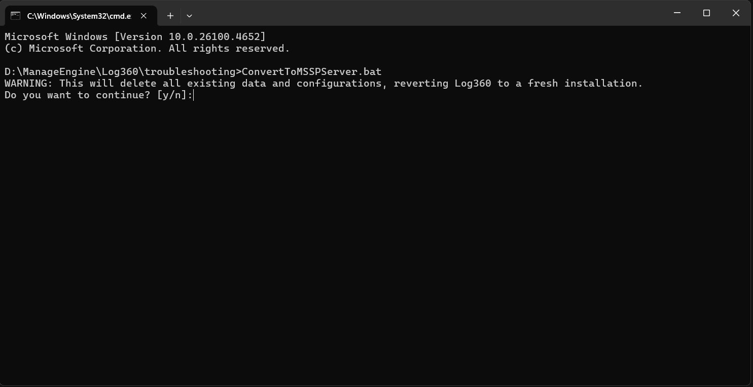 MSSP installation and setup