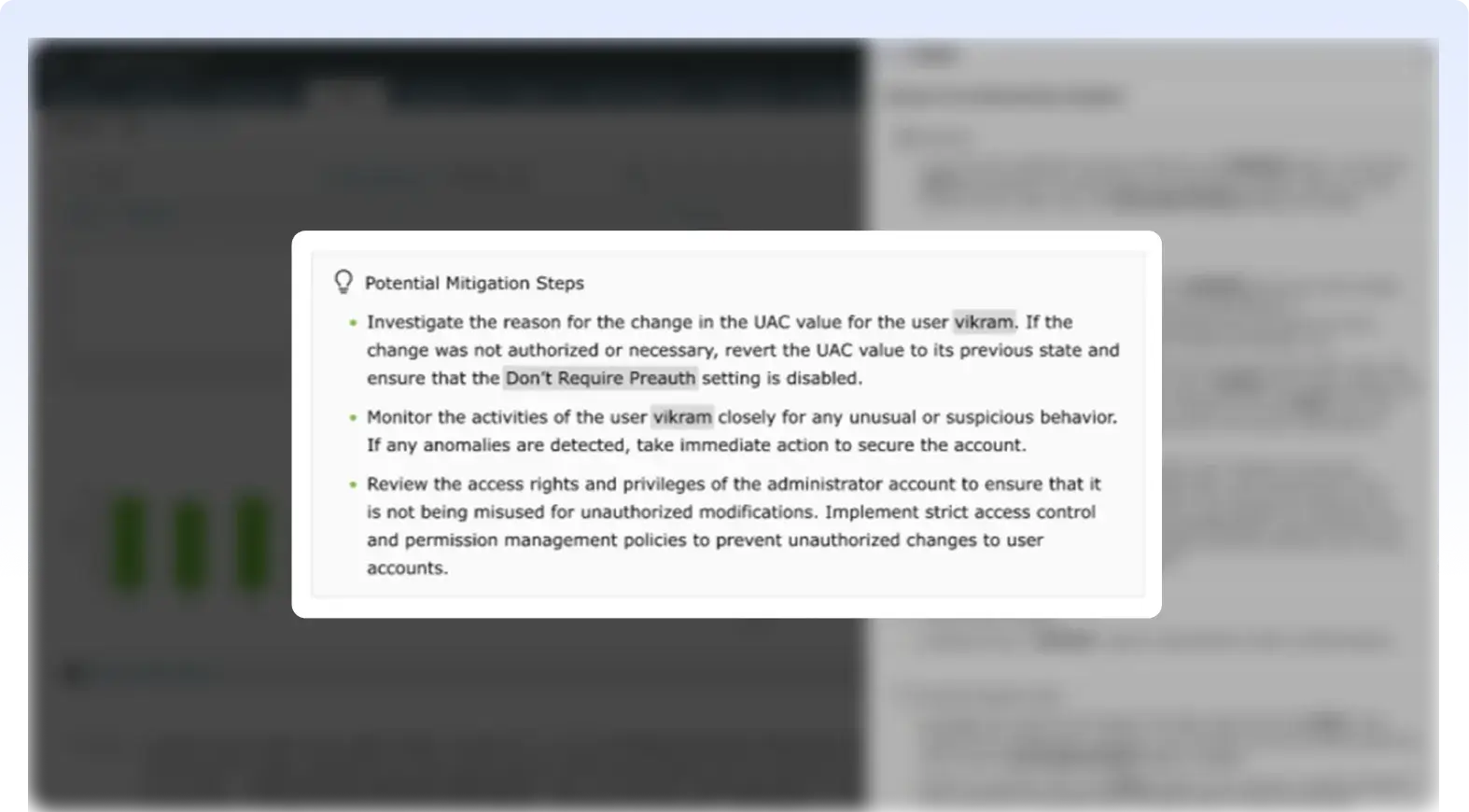 Potential mitigation guidance