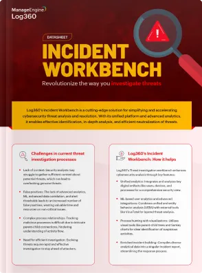 Incident Workbench