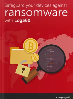 Safeguarding devices against ransomware using Log360