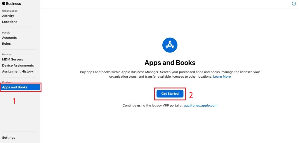 Migrate apps and books from Apple VPP
