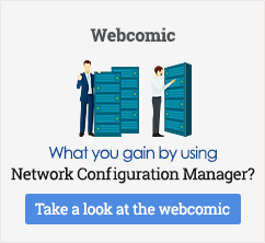 Network Configuration Manager Webcomic