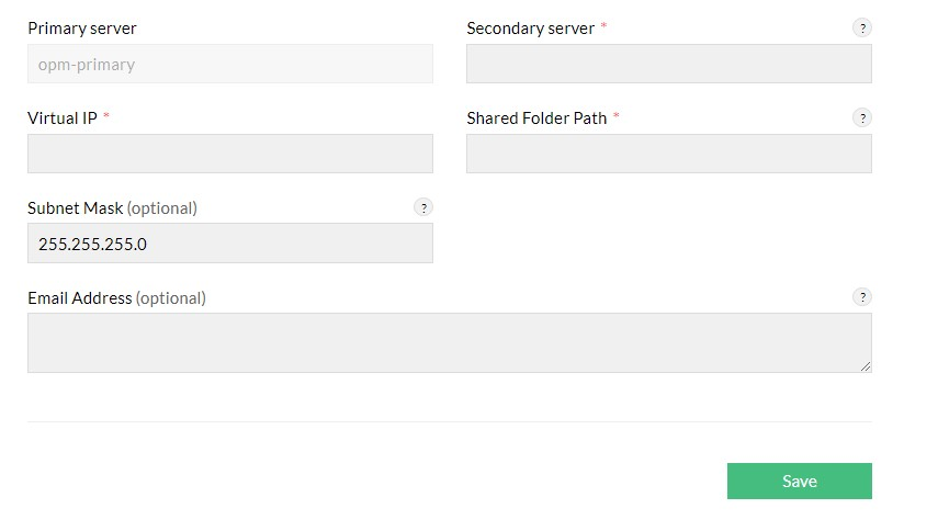 OpManager MSP failover 1