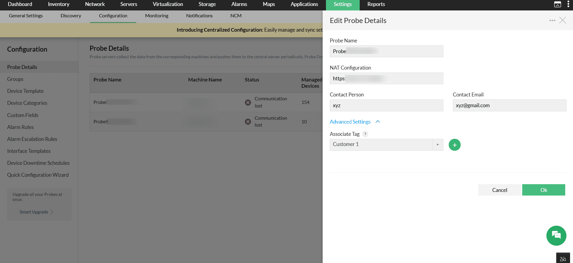 OpManager: SPD MSP cloud integration