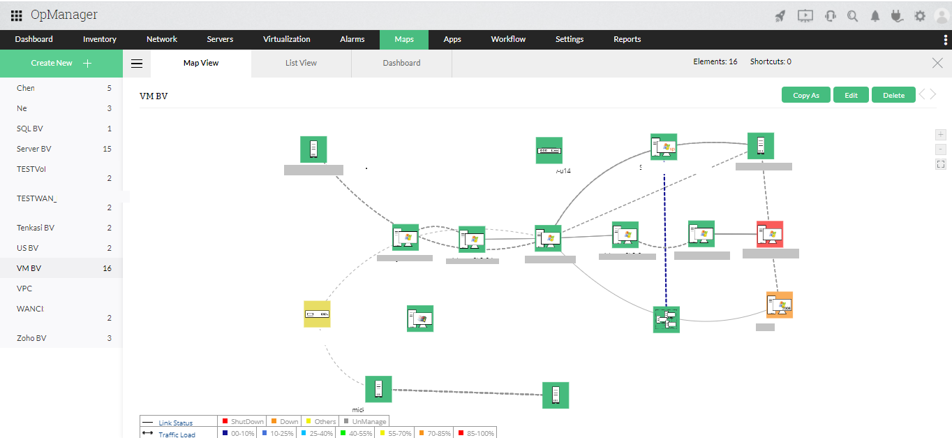 Network Device Monitoring Services - ManageEngine OpManager