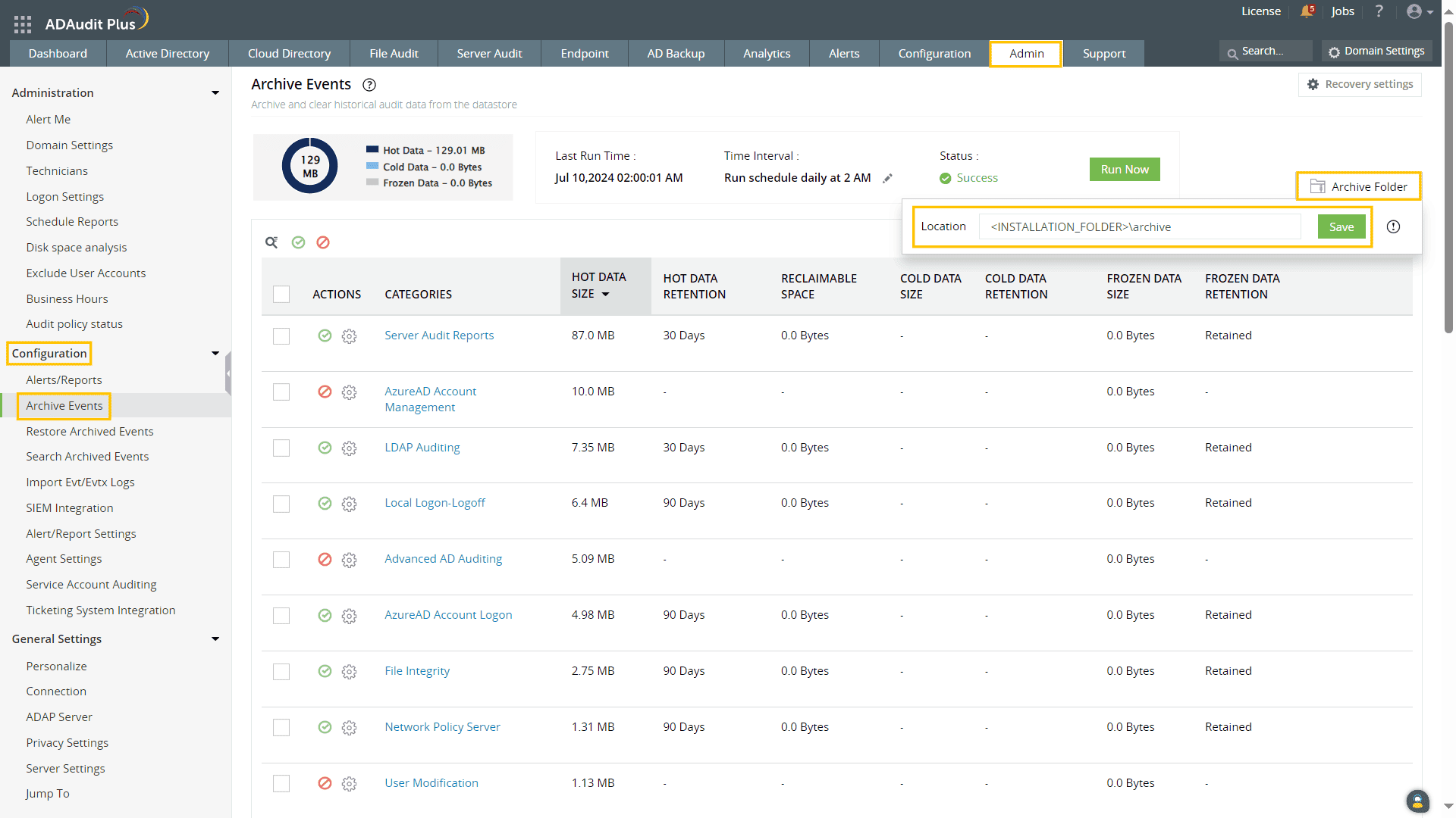 archive-events-configuration