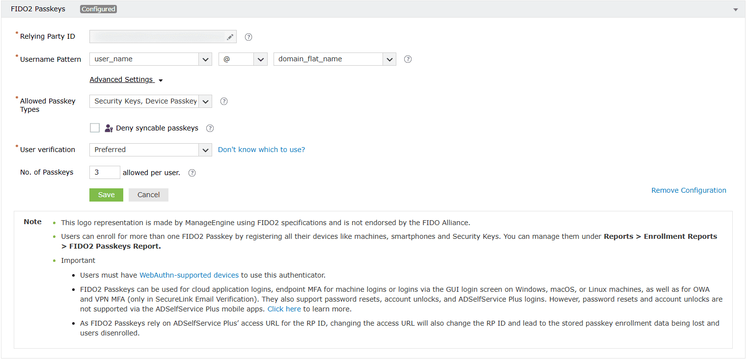 FIDO2 Passkeys