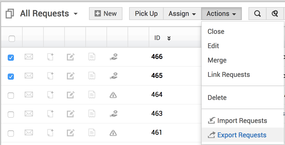 export-req export-req