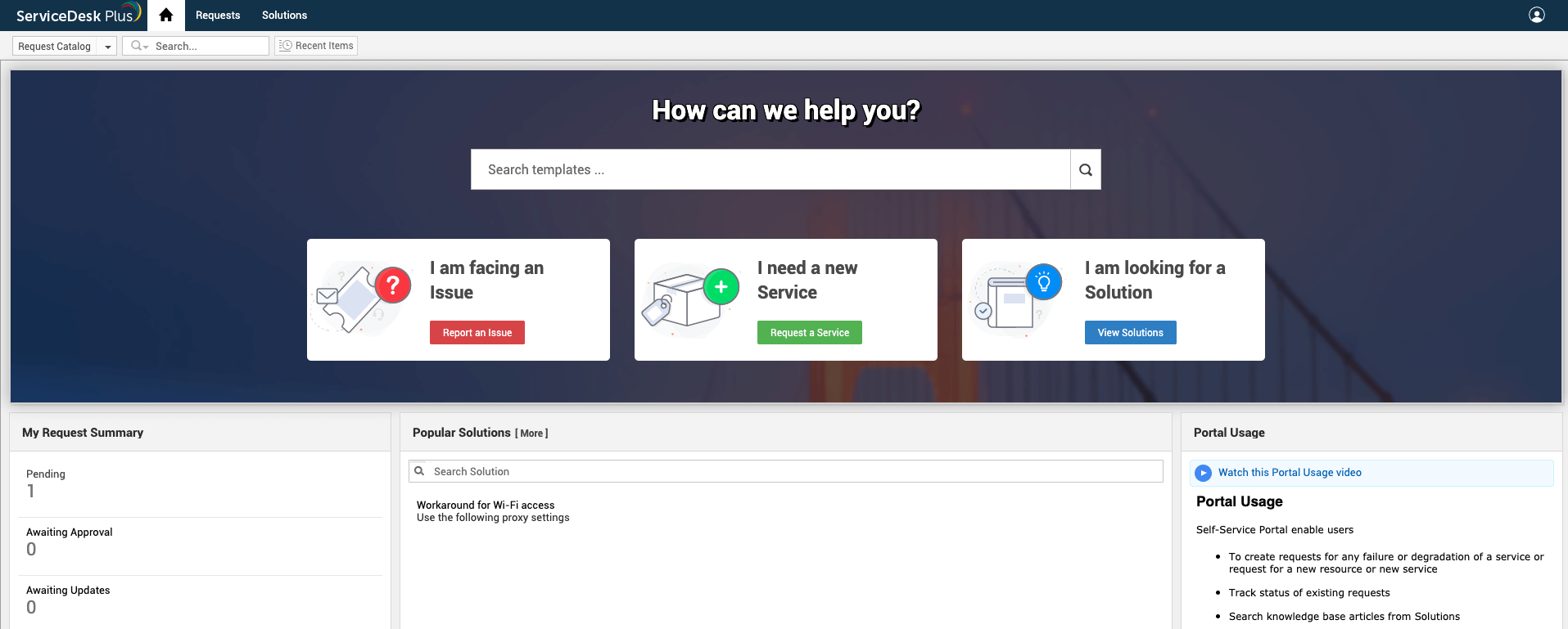 Service catalog integration with self-service portal Integrating the ITIL service catalog with a self-service portal